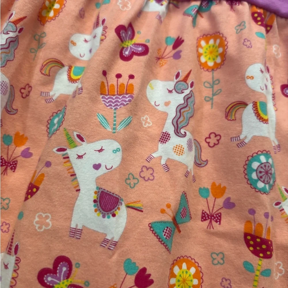 NWT Jelly The Pug Purple and Pink Unicorn Dress